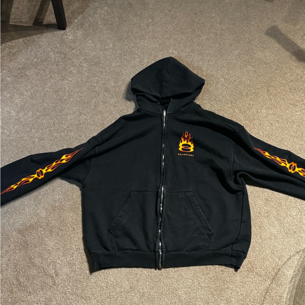 Balenciaga Burning Unity Hoodie